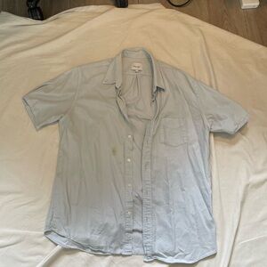 Steven Alan Light Blue Casual Button Down Shirt
